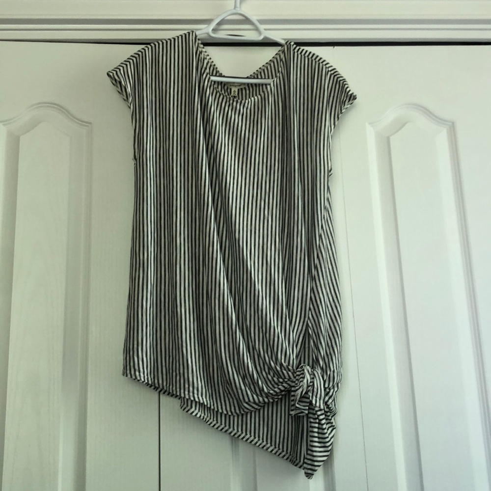 MAX STUDIO - Tie-Front Top (XL)